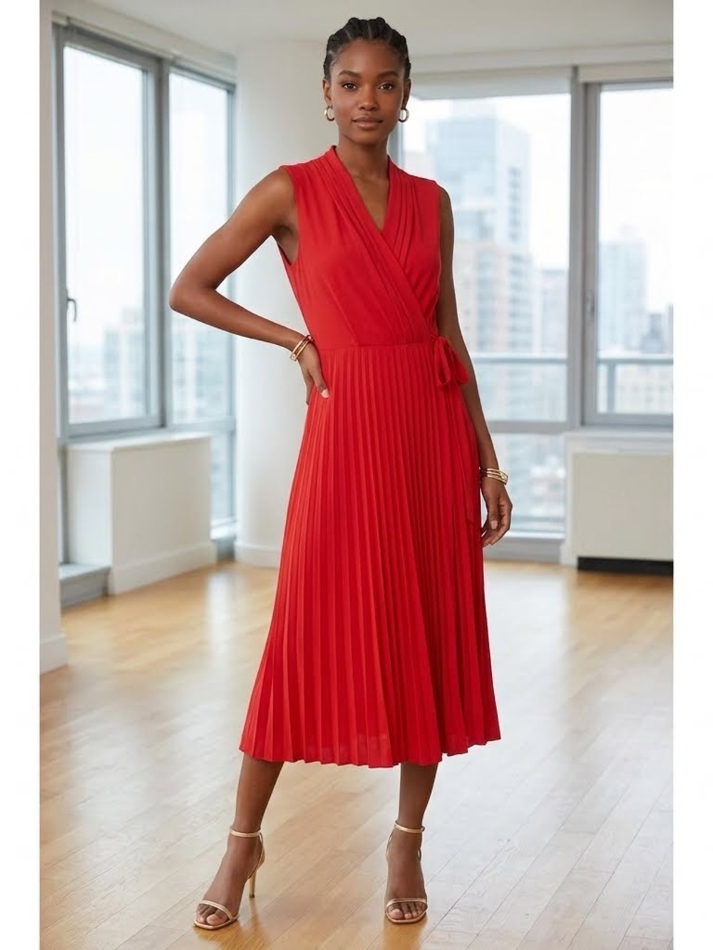 JNY NWOT Spring/ Summer Large Knit Maxi Dress